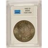 Image 1 : 1890 MORGAN SILVER DOLLAR, CCGS MS-64   COLOR!