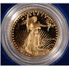 Image 1 : 1988 PROOF GOLD EAGLE QUARTER OZ WITH COMPLETE BOX AND CERT