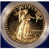 Image 1 : 1986 PROOF GOLD EAGLE 1 OZ WITH COMPLETE BOX AND CERT