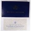 Image 3 : 1987 U.S. CONSTITUTION 2 PIECE SET $5 GOLD AND SILVER DOLLAR PROOF