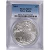 Image 1 : 2004 AMERICAN SILVER EAGLE, PCGS MS-70!