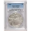 Image 1 : 2006 AMERICAN SILVER EAGLE, PCGS MS-70 PERFECT!