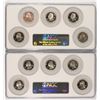 Image 2 : (2) 2008 CLAD PROOF QUARTER SETS NGC PF-70 UC (MULTIHOLDER)