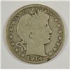 Image 1 : 1914 BARBER HALF DOLLAR AG/G