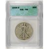 Image 1 : 1938-D WALKING LIBERTY HALF DOLLAR ICG GOOD-6