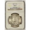 Image 1 : 1880-CC MORGAN DOLLAR NGC MS-63
