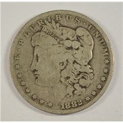 1882-O/S MORGAN DOLLAR G/VG