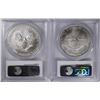Image 2 : 2005 & 2006 AMERICAN SILVER EAGLES, PCGS MS-69