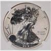 Image 2 : 2012-S AMERICAN SILVER EAGLE REVERSE PROOF, NGC  PROOF-69 TROLLEY LABEL
