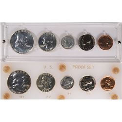 ( 2 ) 1958 U.S. PROOF SETS IN PLASTIC  HOLDERS