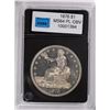 Image 1 : 1876 TRADE DOLLAR, CCGS MS-64  PROOF-LIKE OBVERSE, FROSTY REVERSE NICE!