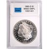 Image 1 : 1880-S MORGAN SILVER DOLLAR, CCGS MS-63 DMPL