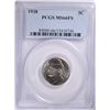 Image 1 : 1938 JEFFERSON NICKEL, PCGS MS-66 FULL STEPS TOUGH!