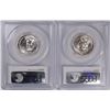 Image 2 : ( 2 ) PCGS GRADED WASHINGTON QUARTERS: 1951 MS-65 & 1951-S MS-64