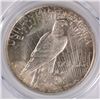 Image 3 : 1921 PEACE SILVER DOLLAR, PCGS MS-62  NICE!!