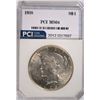 Image 1 : 1928 PEACE SILVER DOLLAR, PCI MS-64  KEY COIN!
