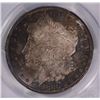 Image 2 : 1880-S MORGAN SILVER DOLLAR, PCGS MS-62  LOTS OF COLOR