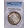 Image 1 : 1884-O MORGAN SILVER DOLLAR, PCGS MS-63  RIM COLOR