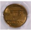 Image 2 : 1954 SAARLAND 10 FRANKEN, PCGS MS-66 RARE!!