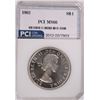 Image 1 : 1962 CANADIAN SILVER DOLLAR, PCI MS-66   RARE