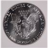 Image 3 : 1987 AMERICAN SILVER EAGLE, NTC MS-70 PERFECT!  RARE!   TRENDS VALUE=$2500.00