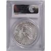 Image 4 : 2005 AMERICAN SILVER EAGLE, PCGS MS-70 RARE LISTS IN PCGS PRICE GUIDE AT $700.00
