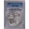 Image 1 : 2006 AMERICAN SILVER EAGLE, PCGS MS-70 PERFECT!