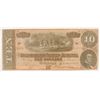 Image 1 : 1864 $10 CONFEDERATE STATES OF AMERICA NOTE (T-68) VF