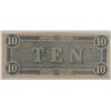 Image 2 : 1864 $10 CONFEDERATE STATES OF AMERICA NOTE (T-68) AU/CU