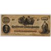 Image 1 : 1862 $100 CONFEDERATE STATES OF AMERICA NOTE (T-41) VF
