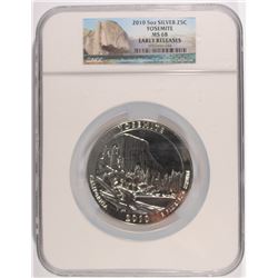 2010 YOSEMITE (5 OZT .999 FS) NGC MS-68 (EARLY RELEASE)