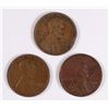 Image 1 : (3) 1911-S LINCOLN CENTS