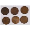 Image 2 : (6) 1913-S LINCOLN CENTS