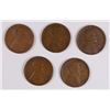 Image 1 : (5) 1922-D LINCOLN CENTS
