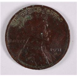 1931-S LINCOLN CENT FAIR