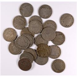 (23) 1912-D V-NICKELS