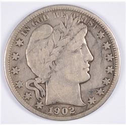 1902-O BARBER HALF DOLLAR F/VF