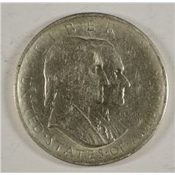 1926 SESQUI COMMEN HALF DOLLAR AU