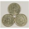 Image 1 : SET OF 1938 ARKANSAS COMMEN HALF DOLLARS (P,D,S) XF/AU