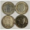 Image 1 : (4) 1946 BOOKER T WASHINGTON COMMEN HALF DOLLARS