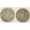 Image 2 : (2) 1927-D PEACE DOLLARS XF'S