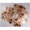 Image 1 : ( 128 ) GEM PROOF LINCOLN CENTS IN ,MINT CELLO DATED 1956-64