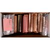 Image 1 : $15.00 FACE VALUE BU ROLLS OF LINCOLN CENTS & JEFFERSON NICKELS, MANY OBW ROLL