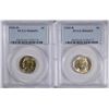Image 1 : ( 2 ) 1943-D JEFFERSON NICKEL, PCGS MS-66 FULL STEPS