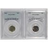 Image 1 : 1955 & 1962 ROOSEVELT DIMES, PCGS PROOF-67