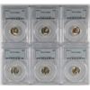 Image 2 : ( 8 ) 1961 ROOSEVELT DIMES, PCGS PROOF-67