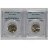 Image 1 : Lot of 2 Wash Quarters PCGS MS65 Better Dates 40s, 55d