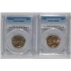 Image 1 : 1949-P,D WASHINGTON QUARTERS PCGS MS-65