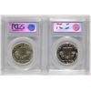 Image 2 : ( 2 ) 1962 FRANKLIN HALF DOLLARS, PCGS PROOF-65