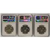 Image 2 : LOT OF ( 3 ) 1964 KENNEDY HALF DOLLARS, NGC PROOF-66